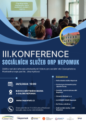 III.Konference sociálních služeb ORP Nepomuk 29/5/2024 1